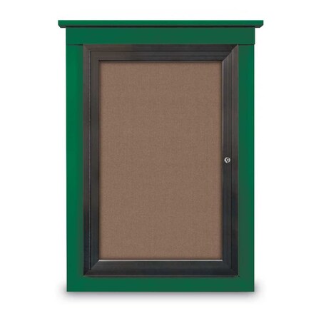 United Visual Products Sliding Glass Enclosed Letterboard, 96"x4, UV9009ACS-GOLD-GREYVL UV9009ACS-GOLD-GREYVL